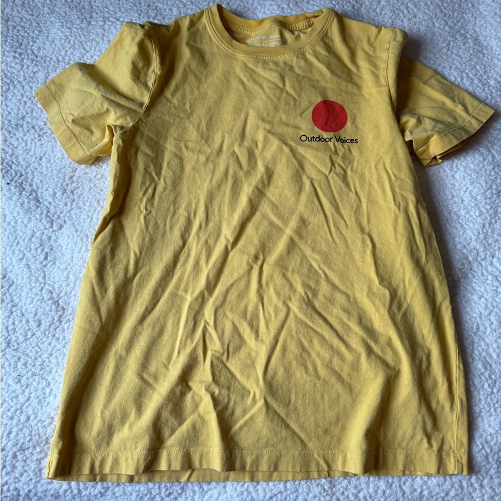 Outdoor Voices T-shirt, size medium